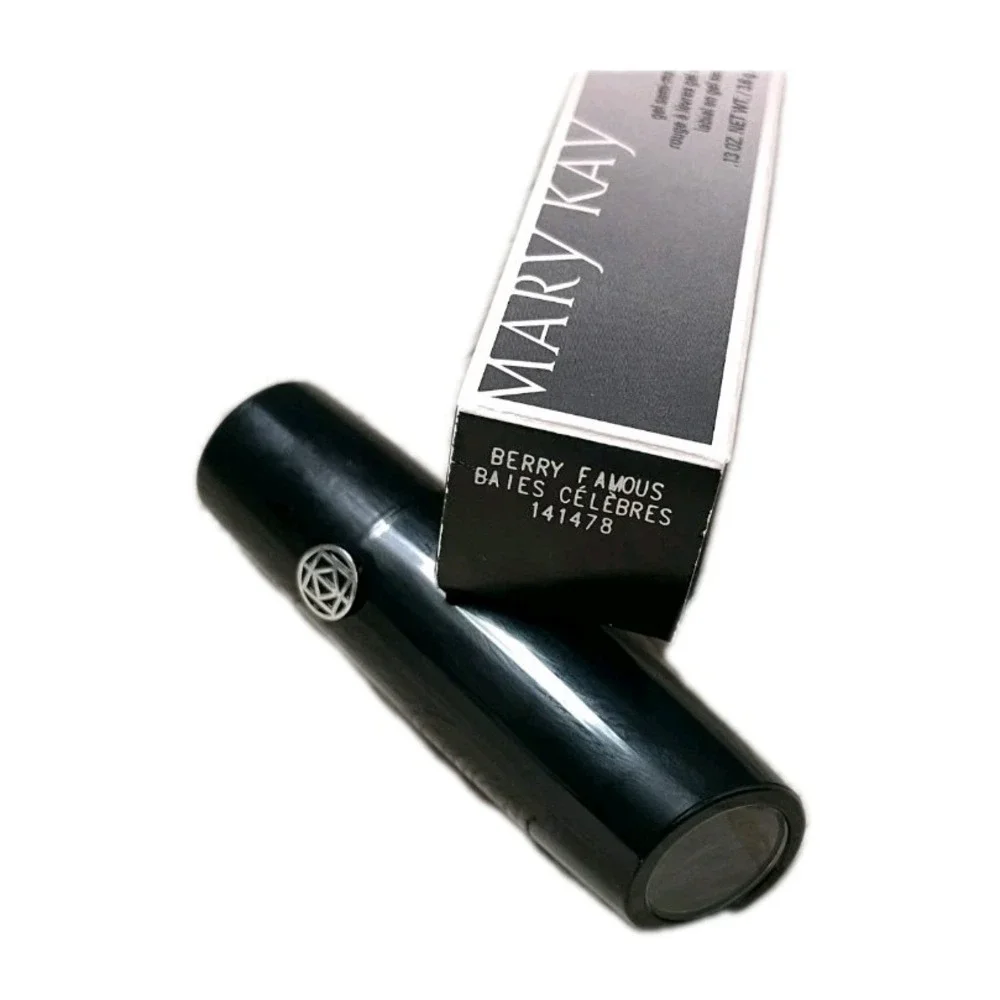 Mary Kay Gel Semi-Matte Lipstick Berry Famous Full Size NIB